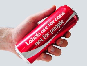 Coca-Cola has removed all the usual words from its cans to speak for tolerance in the Middle East.